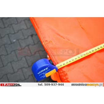 Plandeka rozsiewacza Motyl 600l do zbiornika z laminatu